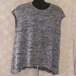 Old Navy Women's Grey ~ Gray Knit Sleeveless Sweater ~ Vest Small